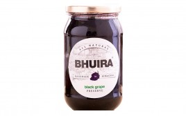 Bhuira Black Grape Preserve   Glass Jar  470 grams